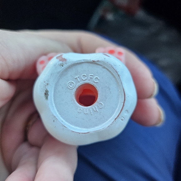 VTG 80s Care Bear Cheer Bear Pencil Cake Topper Figure 2.5 - Picture 2 of 6